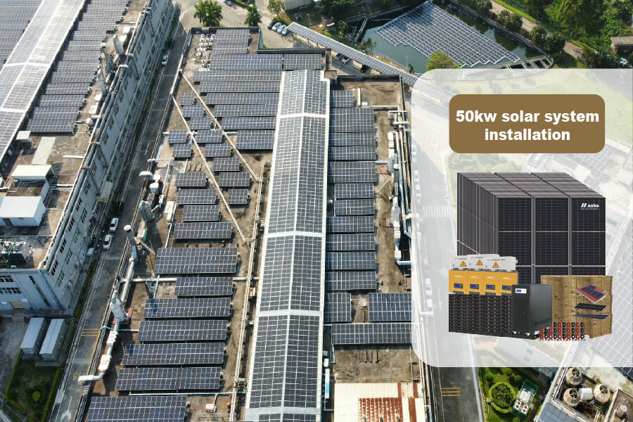 50kW Solar System Installation