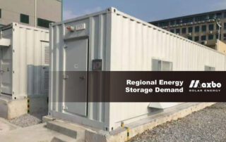Regional Energy Storage Demand