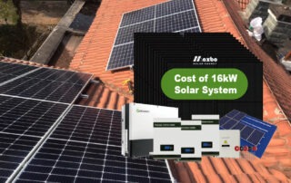 Cost of a 16kW Solar System