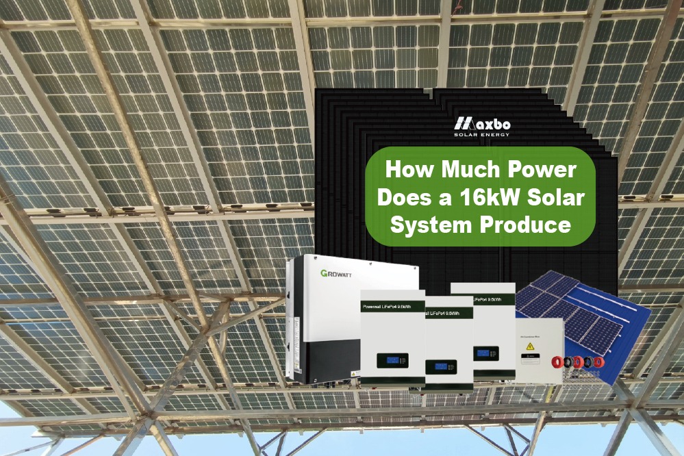 How Much Power Does a 16kW Solar System Produce