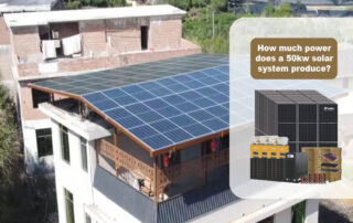 How Much Power Does a 50kW Solar System Produce