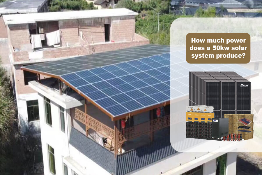 How Much Power Does a 50kW Solar System Produce