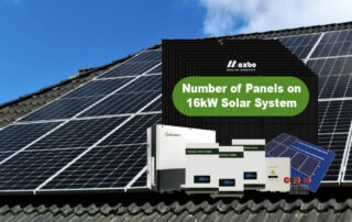 Number of Panels on 16kW Solar System