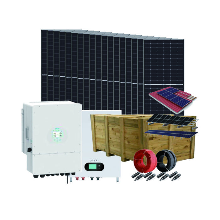 10 kW solar system with battery