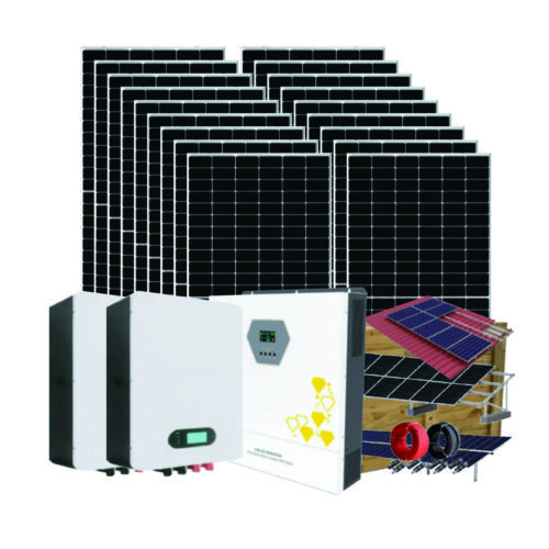 Kit de système solaire hors réseau de 10 kW