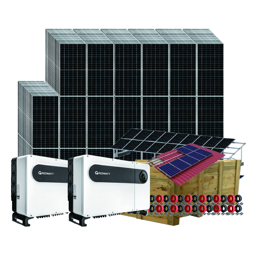 Sistema solar conectado a la red de 200 kW