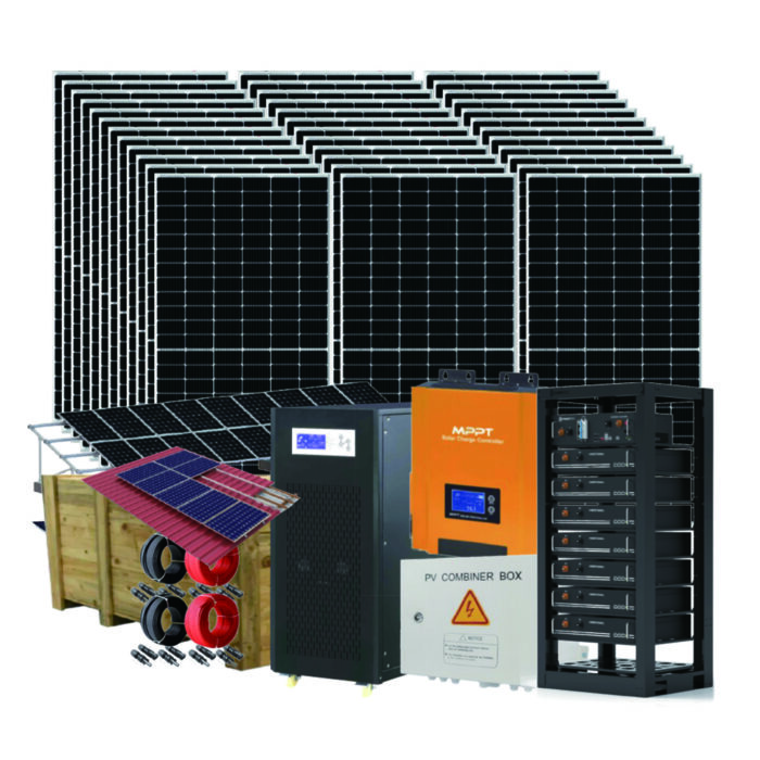 20 kW Solaranlage netzunabhängig