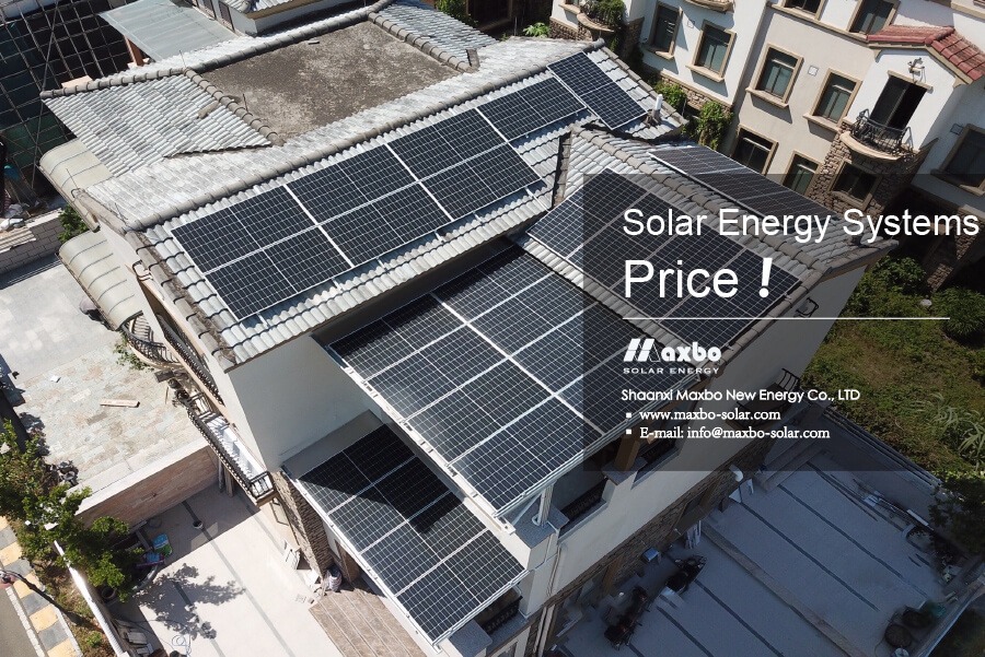 solar energy system price