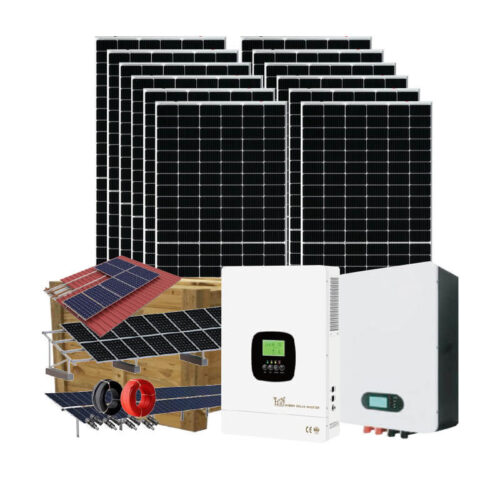 Coût d'un système solaire hors réseau de 8 kW