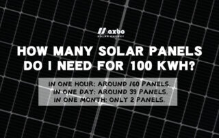 How Many Solar Panels Do I Need for 100 kWh?