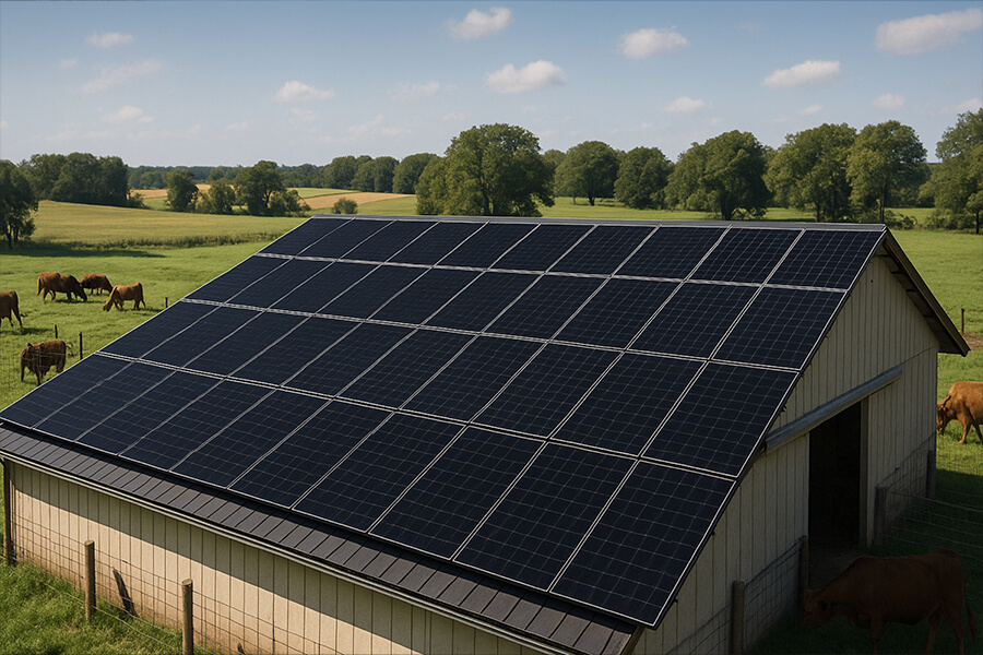 16kW solar system for family farms 16 kW Solar System for Family Farms