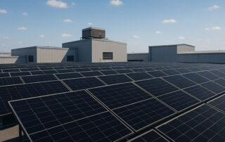 industrial solar panel system