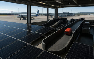 16 kW Solar System Airport Logistics