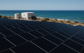 16 kW Solar System Coastal Desalination