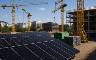 16 kW Solar System Emission-Free Construction