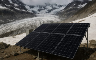16 kW Solar System Glacial Monitoring