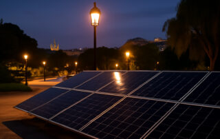 16 kW Solar System Urban Park Revitalization