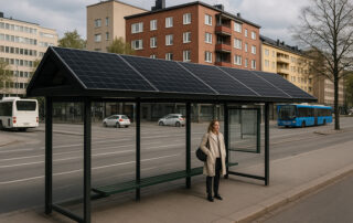 16 kW Solar System Urban Transit Hubs