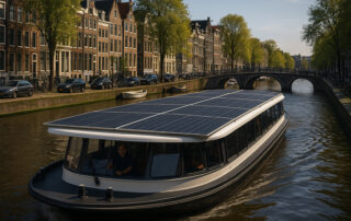 16 kW Solar System Zero-Emission Ferries