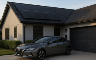 16 kW solar system EV charging