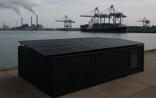 BESS Container Maritime Energy Hub