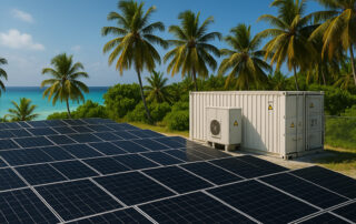 BESS Container Tropical Island Storage