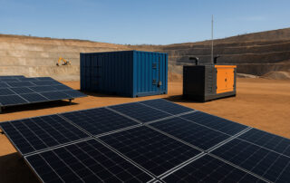 BESS Container Diesel Reduction