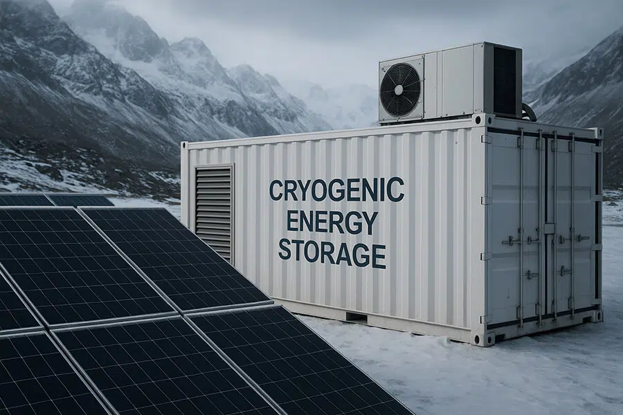 BESS container cryogenic energy storage BESS Container Cryogenic Energy Storage