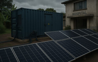 BESS Container Healthcare Energy Security