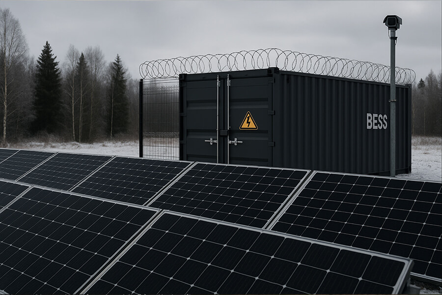 Data Center BESS Container Security Data Center BESS Container Security