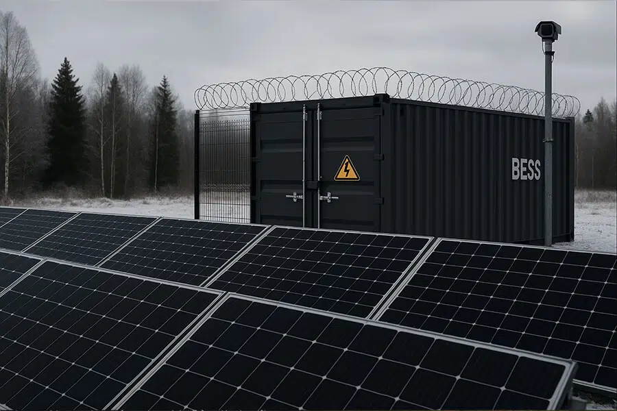 Data Center BESS Container Security Data Center BESS Container Security