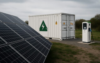 EV Charging BESS Container Buffers