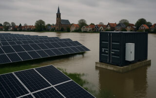 Flood Safe BESS Container