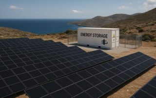 Microgrid-BESS Container