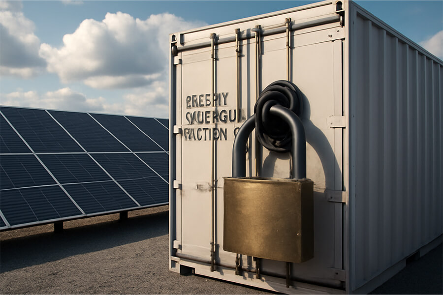 BESS Container Cybersecurity BESS Container Cybersecurity