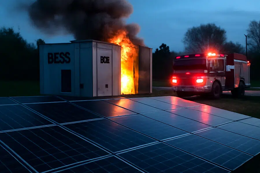 BESS Container Disaster Response