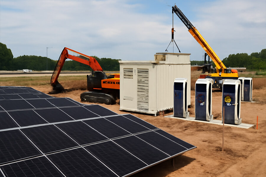 _BESS Container EV Highway Charging BESS Container EV Highway Charging