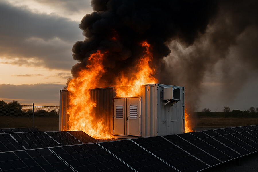 BESS Container Fire Safety BESS Container Fire Safety