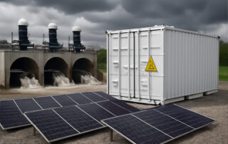 BESS Container Flood Control