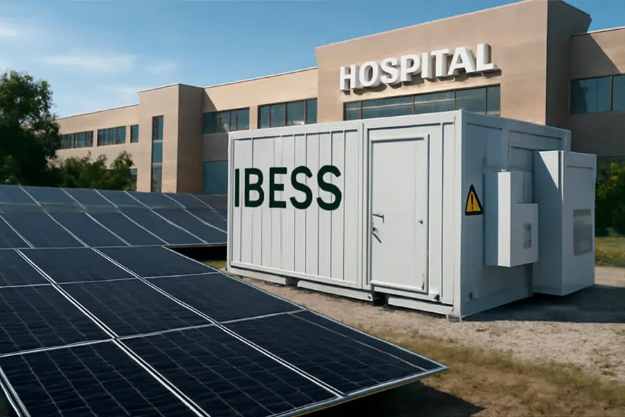 BESS Container Hospital Backup