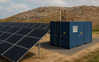 BESS Container Landfill Gas