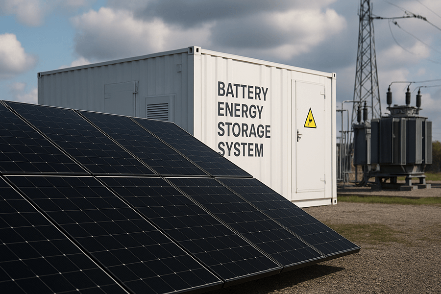 BESS Container and Grid Stability