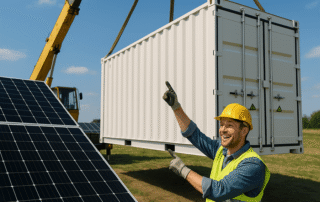 BESS Container Installation