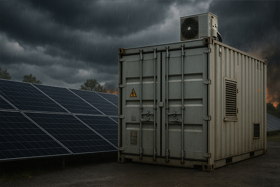 Hardened BESS Container Hardened BESS Container