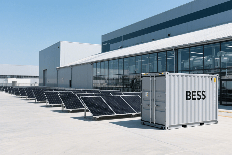 BESS Container for EU Food Processing (1) BESS Container for EU Food Processing