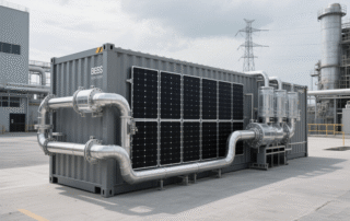 BESS Container with Carbon Capture Integration