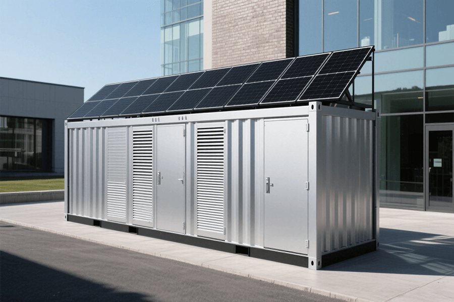 BESS Container with Thermal Storage (1) BESS Container with Thermal Storage