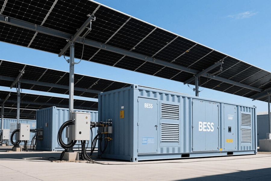 LFP Battery-Powered BESS Container (1) LFP Battery-Powered BESS Container