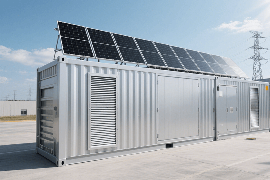 Liquid-Cooled BESS Container (1) Liquid-Cooled BESS Container