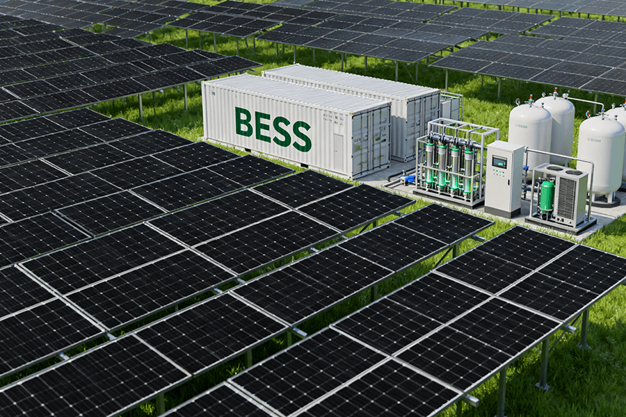 BESS Container Integration with European Hydrogen Systems (1) BESS Container Integration with European Hydrogen Systems